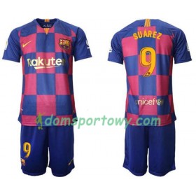 Koszulka FC Barcelona Suarez 9 Dziecięcy Domowe Koszulki Piłkarskie 2019-2020 Krótki Rękaw